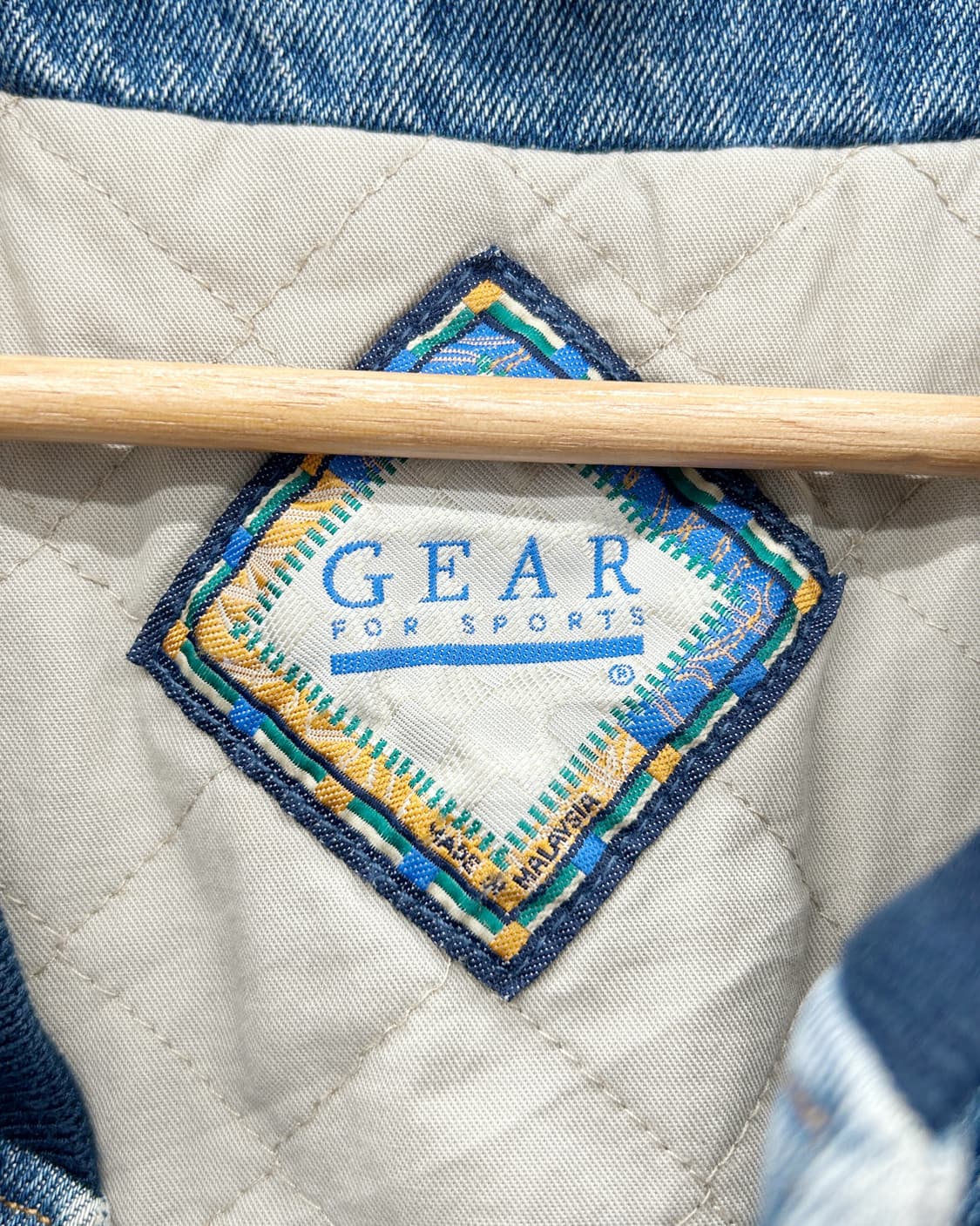 기어 스포츠 GEAR Sports 00s 데님 바시티 자켓 상품이미지7