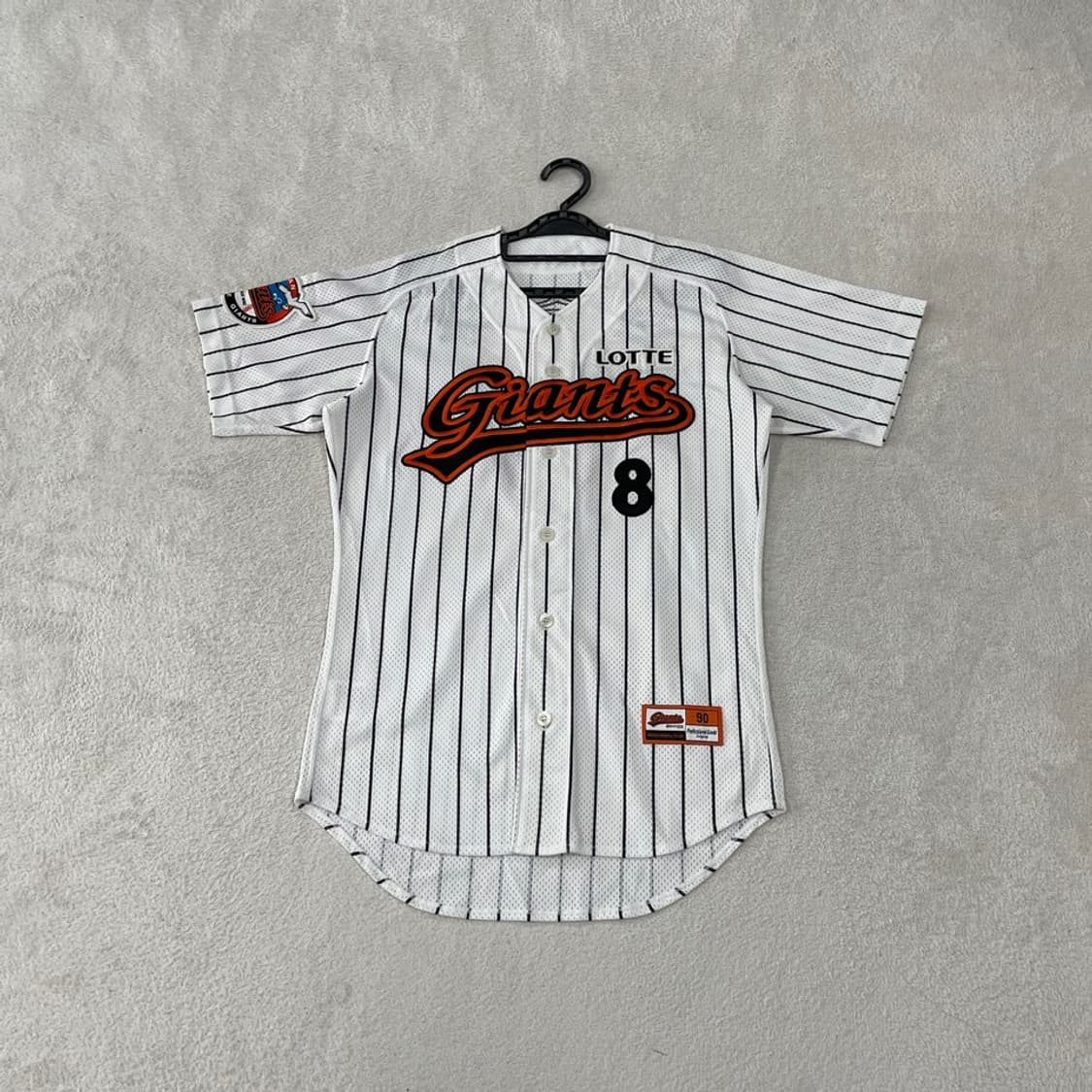 90 롯데자이언츠 올드 전준우 프로페셔널 유니폼 스트라이프 상품이미지1