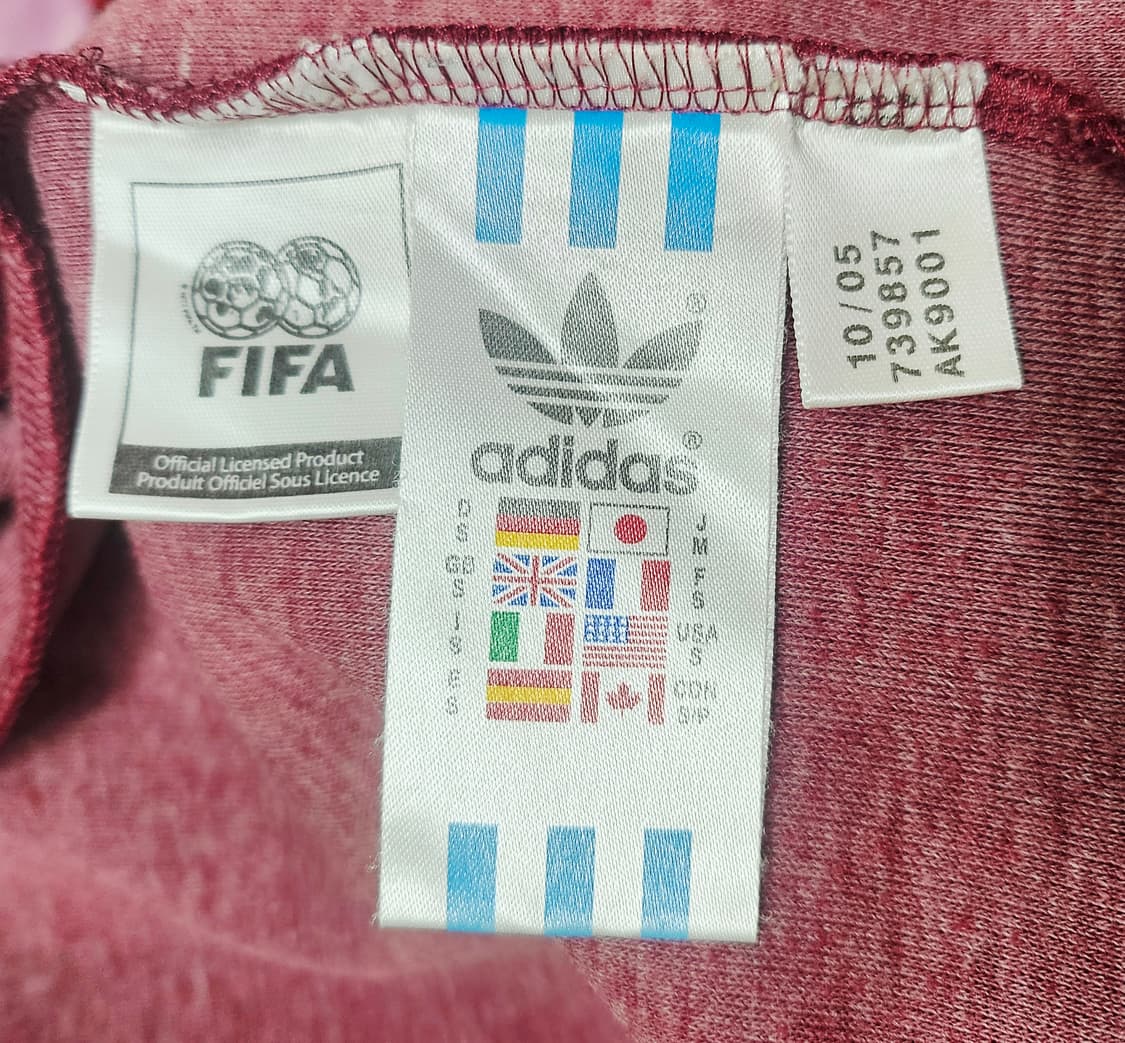 (95~100)M ☆초대장급☆아디다스 파이어버드포르투칼[버건디]트랙탑져지 상품이미지3