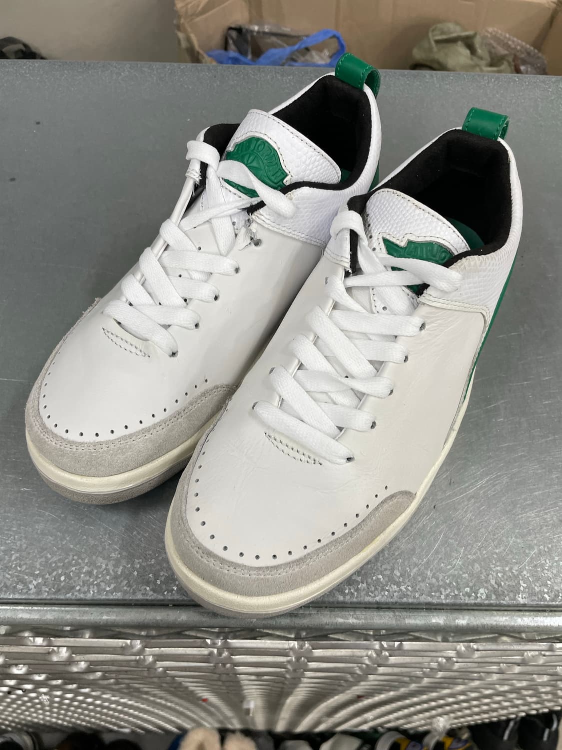 나이키 조던2 레트로 로우 그린 화이트 235 상품이미지2