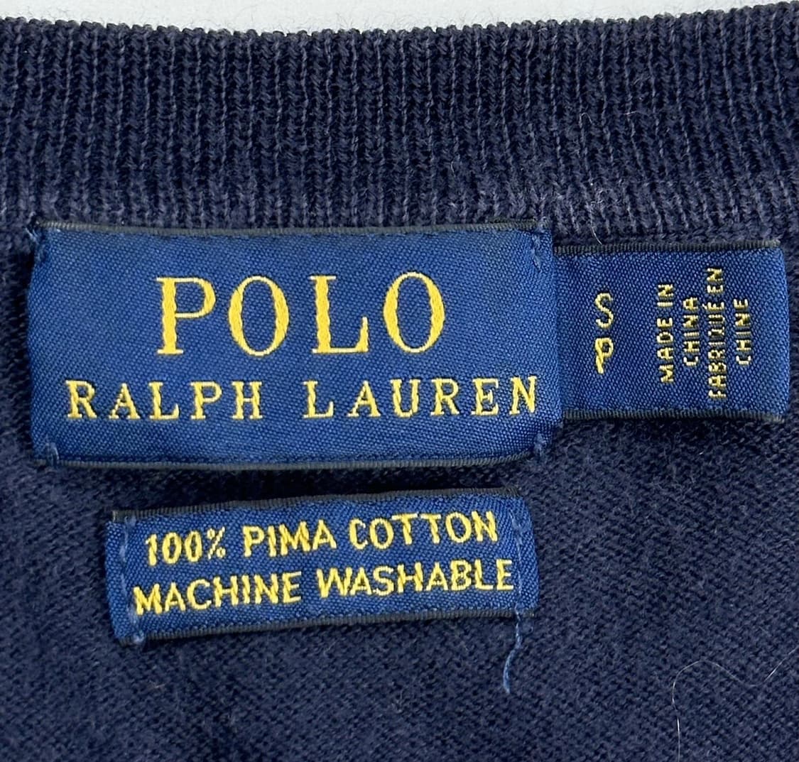 폴로 랄프로렌 포니 피마코튼 네이비 가디건 (S 여성추천) 상품이미지6