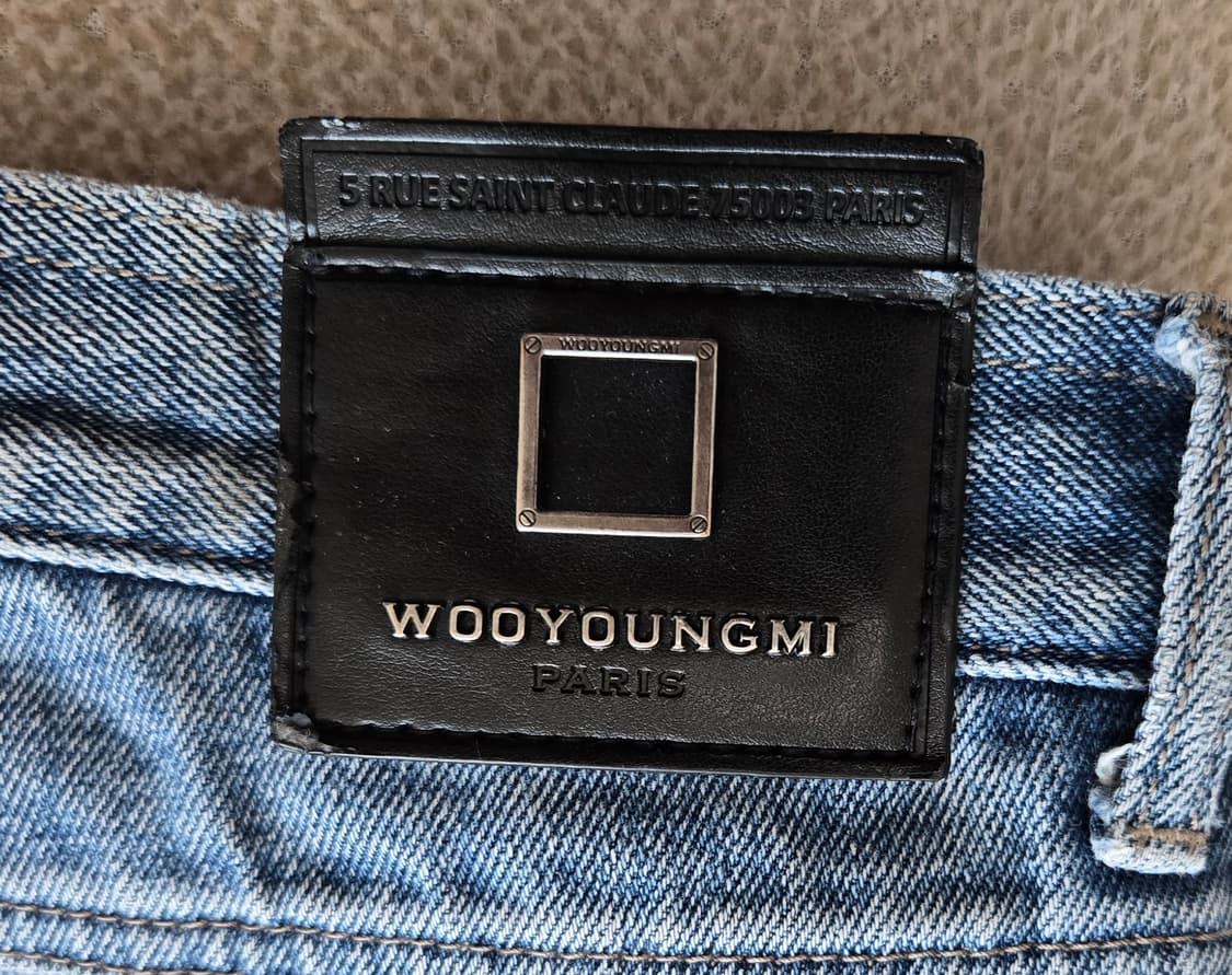 우영미 데미지 워싱 팬츠 상품이미지6