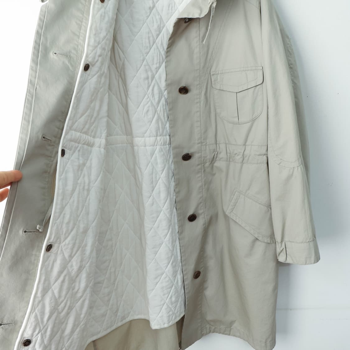 55/마쥬 코튼 야상 후드 코트 상품이미지5