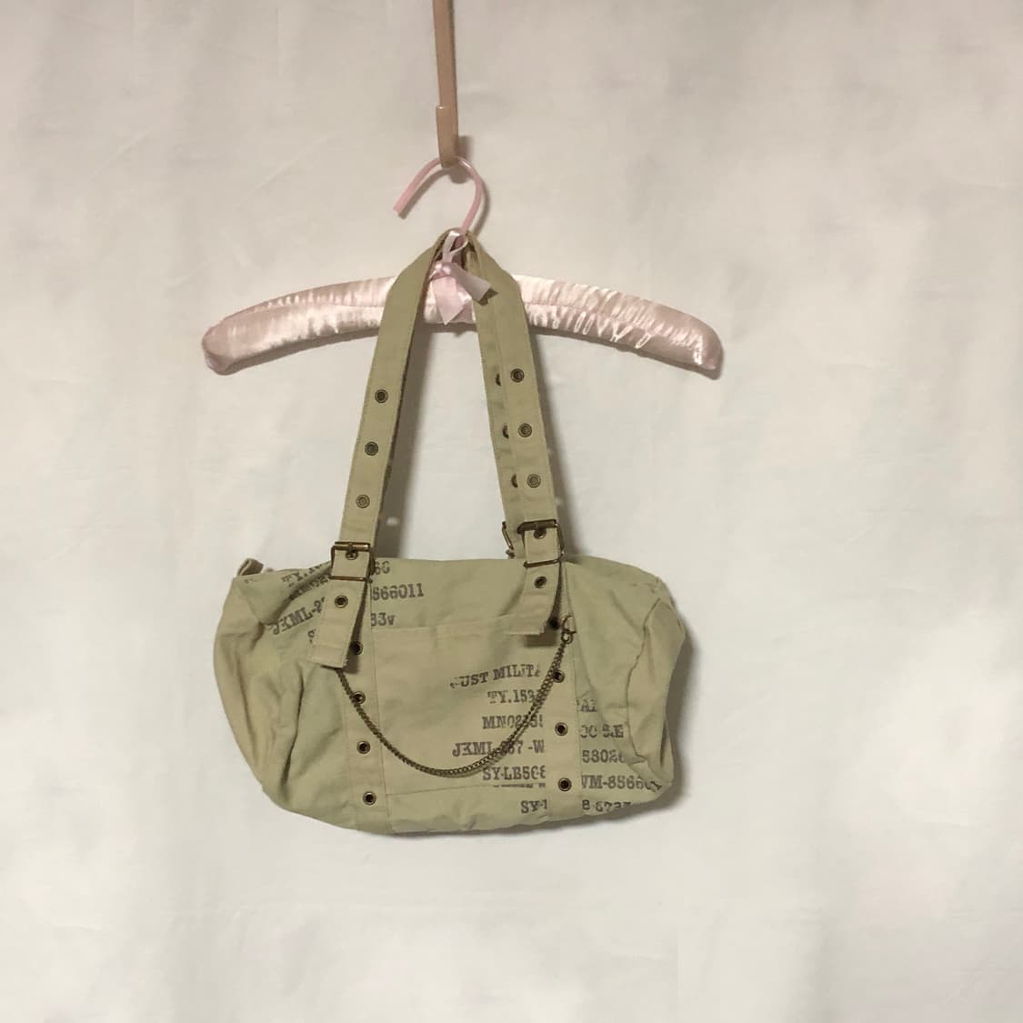 밀리터리 레터링 숄더백  상품이미지9