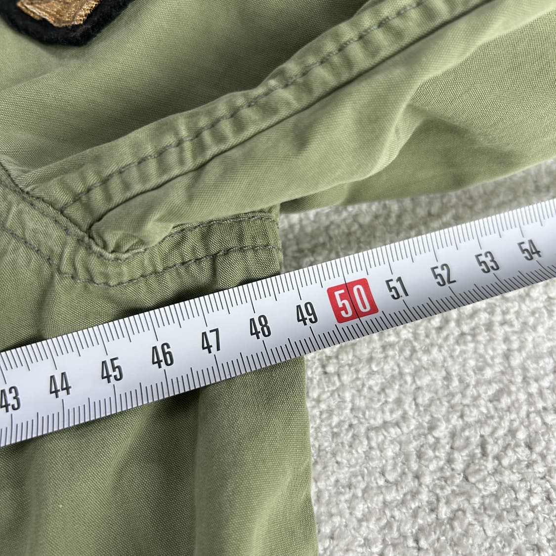 데님앤서플라이 폴로 밀리터리 카키 야상 자켓 L 상품이미지5