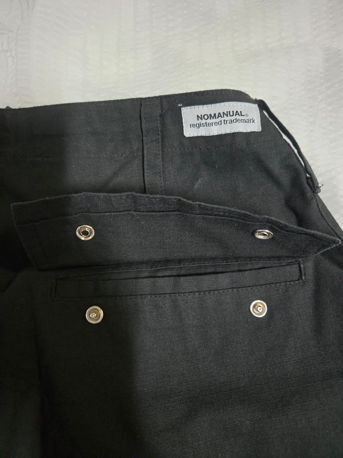 노매뉴얼(NOMANUAL) 카고팬츠 상품이미지4