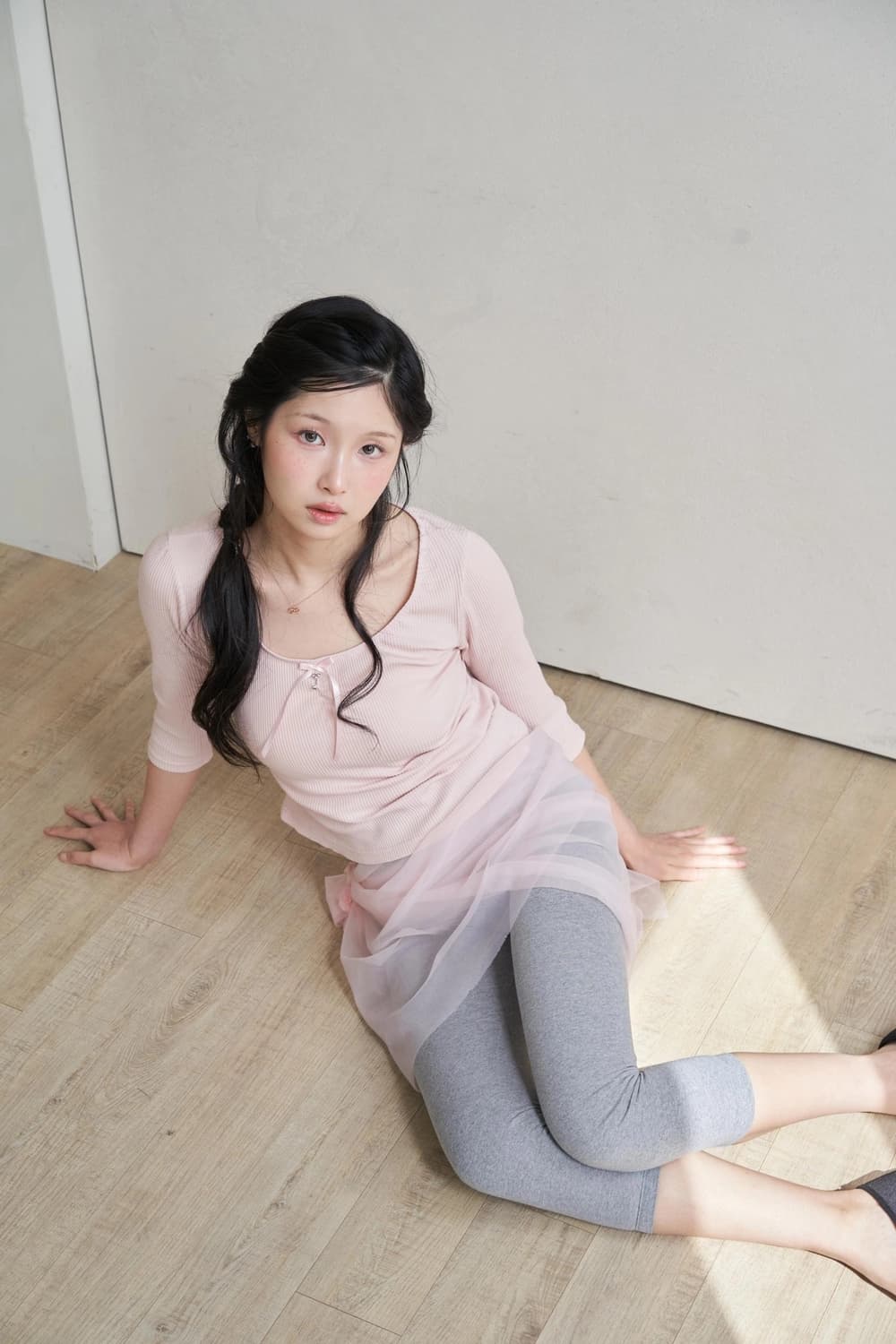 카나제이 key point shirring top 상품이미지1