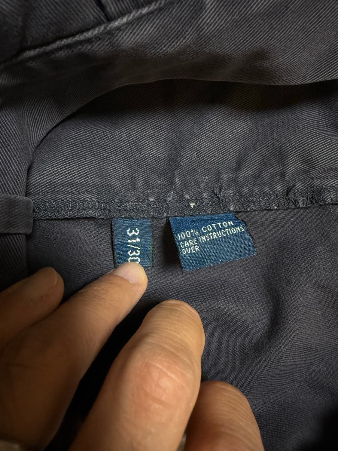 90s 폴로 랄프로렌 노플리츠 치노 팬츠 상품이미지5