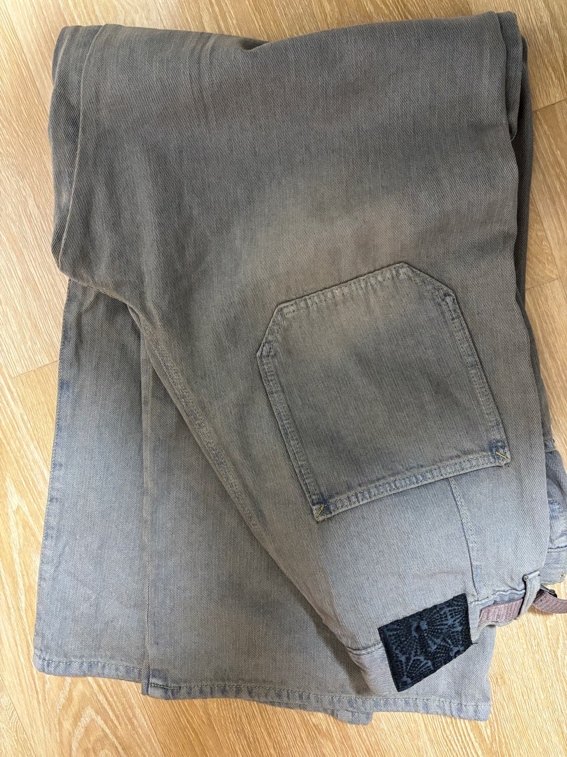 [4] 폴리테루 고시마 데님 dyed blue gray 상품이미지3