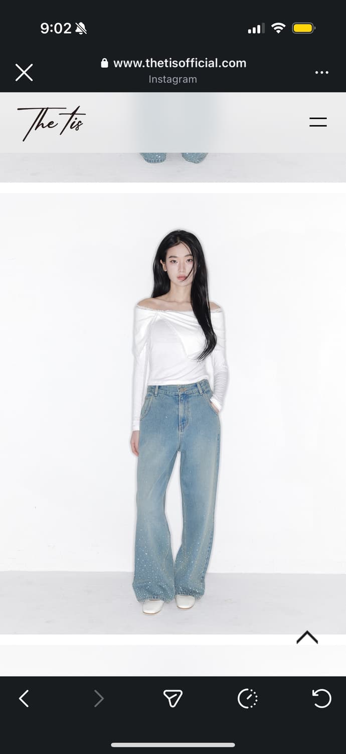 더티스 크리스탈 트윙클 데님 s 롱버전 상품이미지1