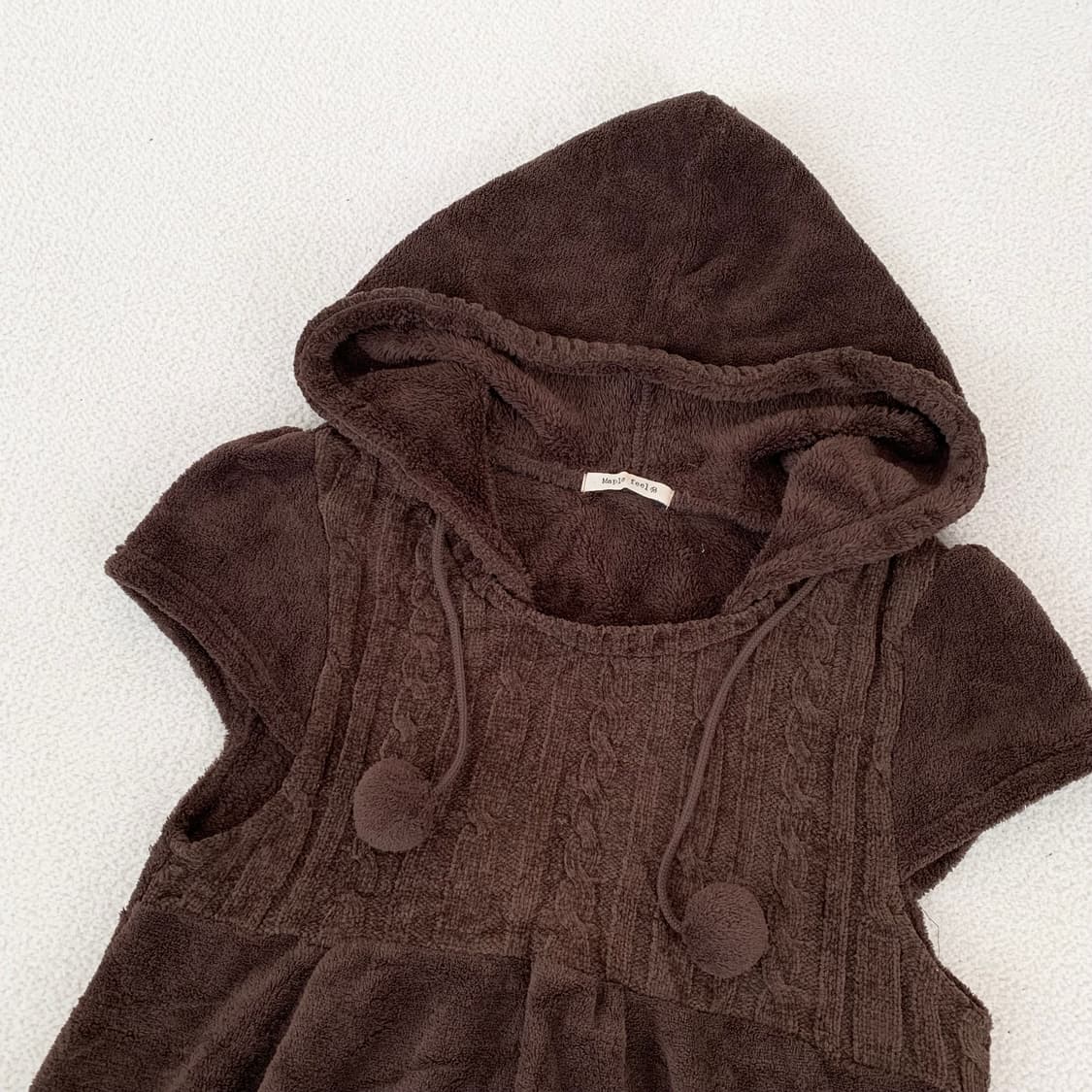 초코맛 폭닥 폼폼이 반팔ops 상품이미지2