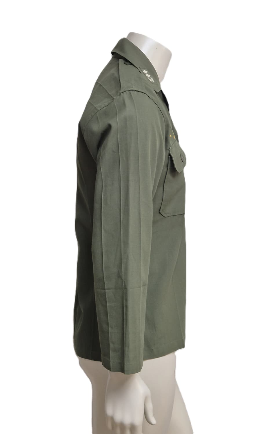 육군 구형 2기갑여단 기갑 중위 민무늬 전투복 상의 자켓 (M) 상품이미지3