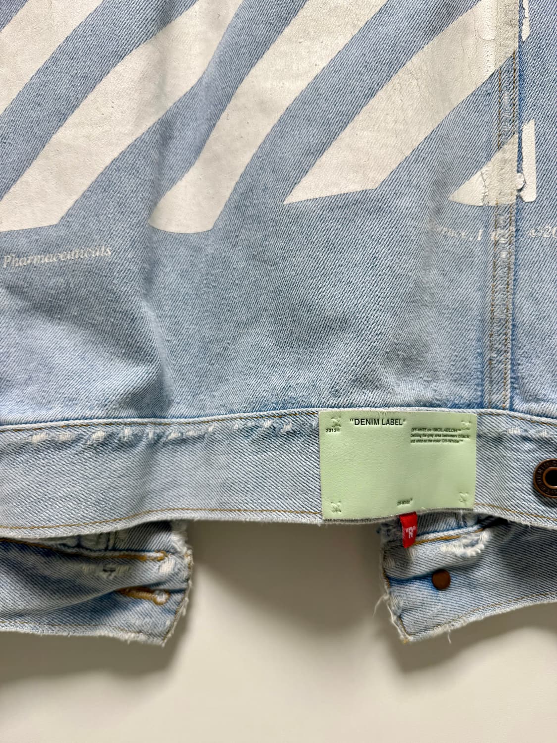 오프화이트 데님자켓 상품이미지6