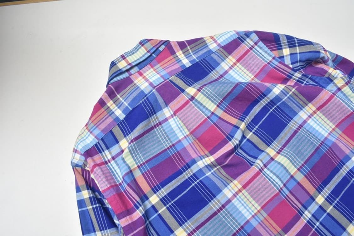 폴로 랄프로렌 큐알 체크 셔츠 남방 M 상품이미지8