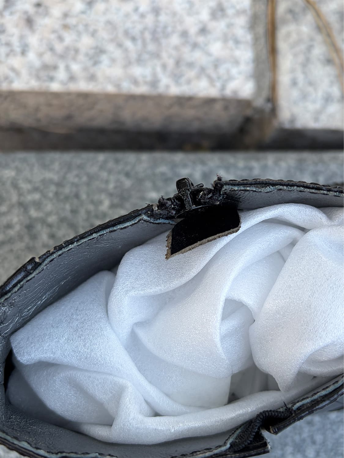 크로스 앵클 레더 부츠  상품이미지10