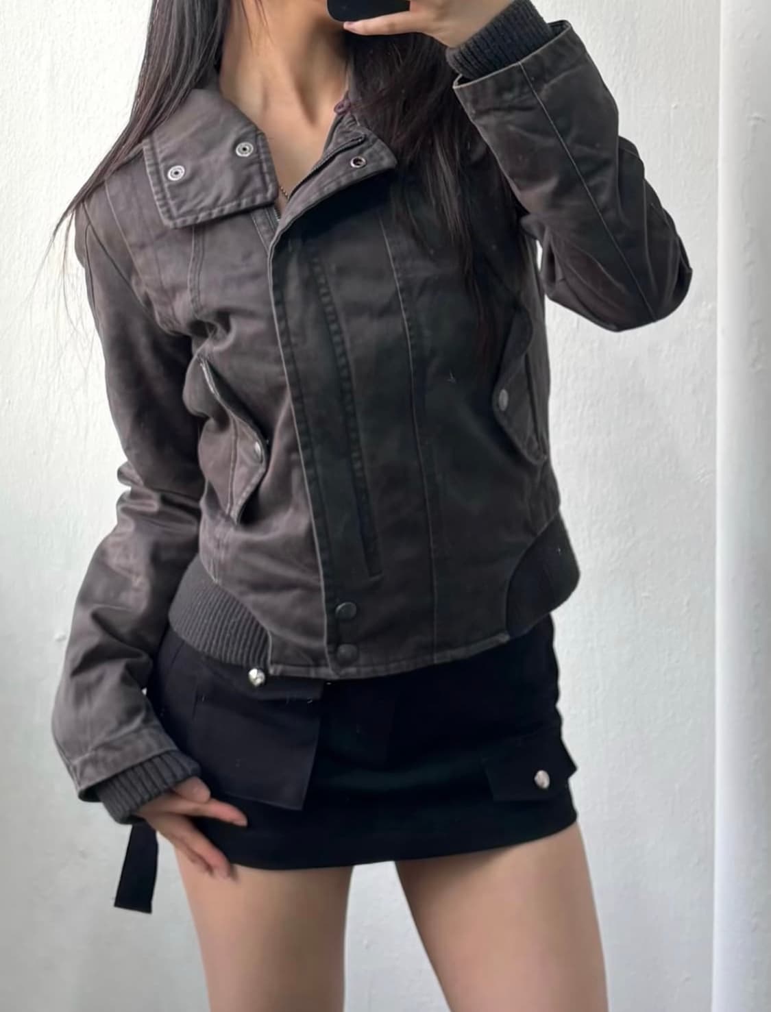 캘빈클라인 크롭 자켓 상품이미지1