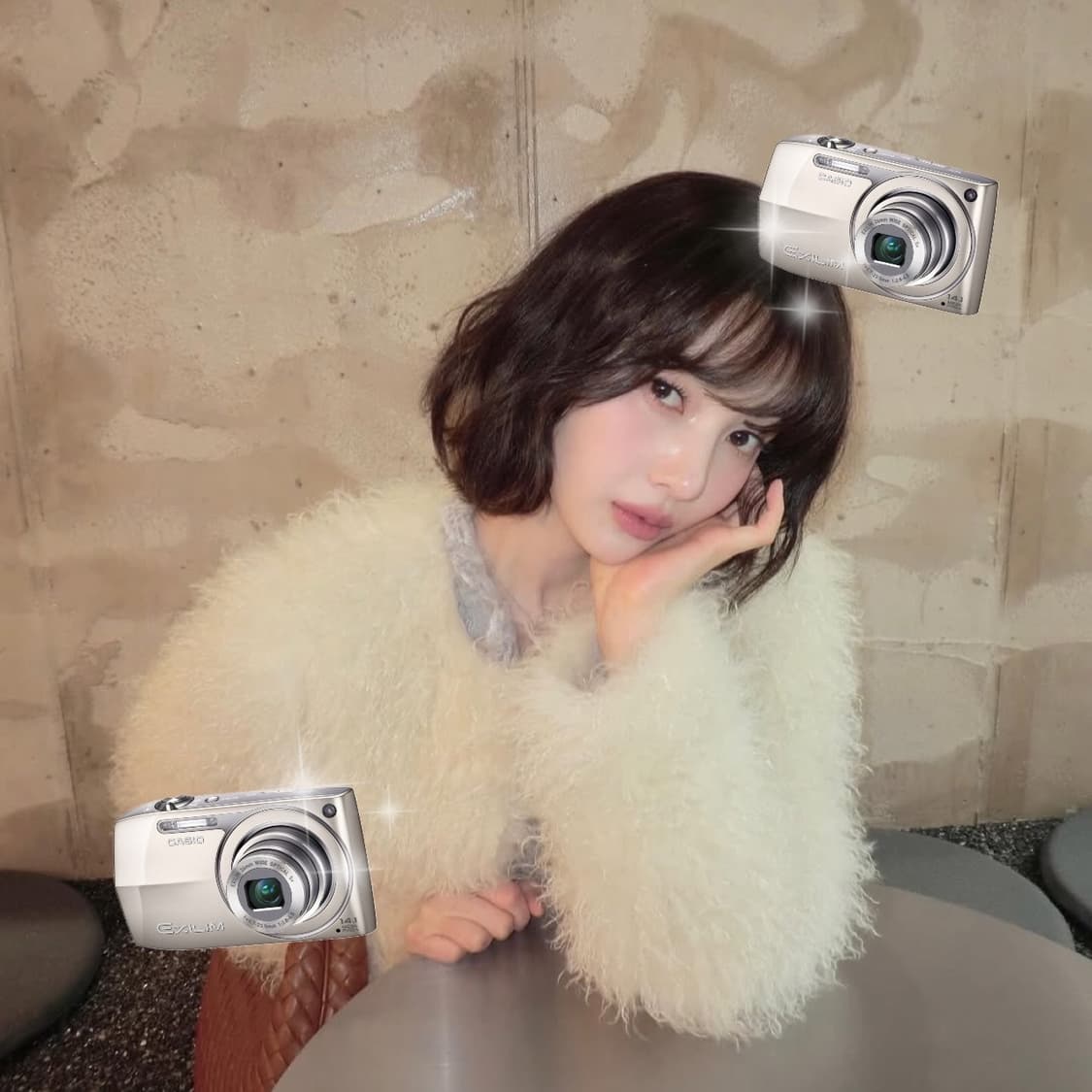 (조이,로제, 모카픽)Casio 카시오 z2000 실버 상품이미지1