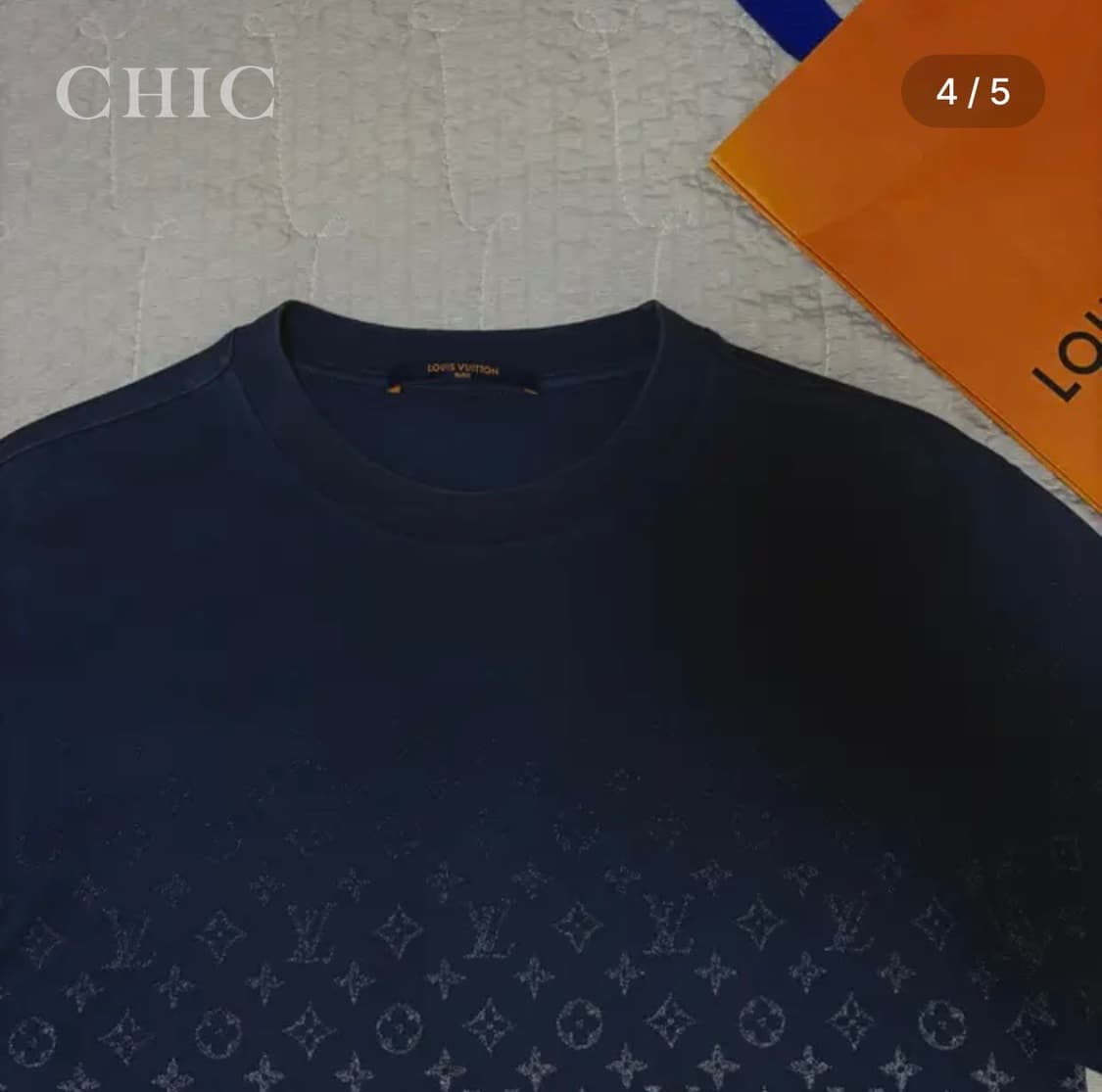 [루이비통 LVSE 모노그램 그라디언트 반팔 티셔츠] 상품이미지4
