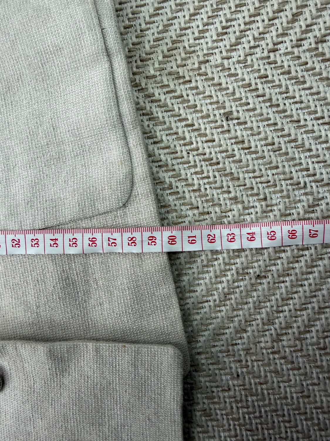 정품) LATT 래트바이트 한섬 22ss 린넨 블레이저 자켓 88 상품이미지10