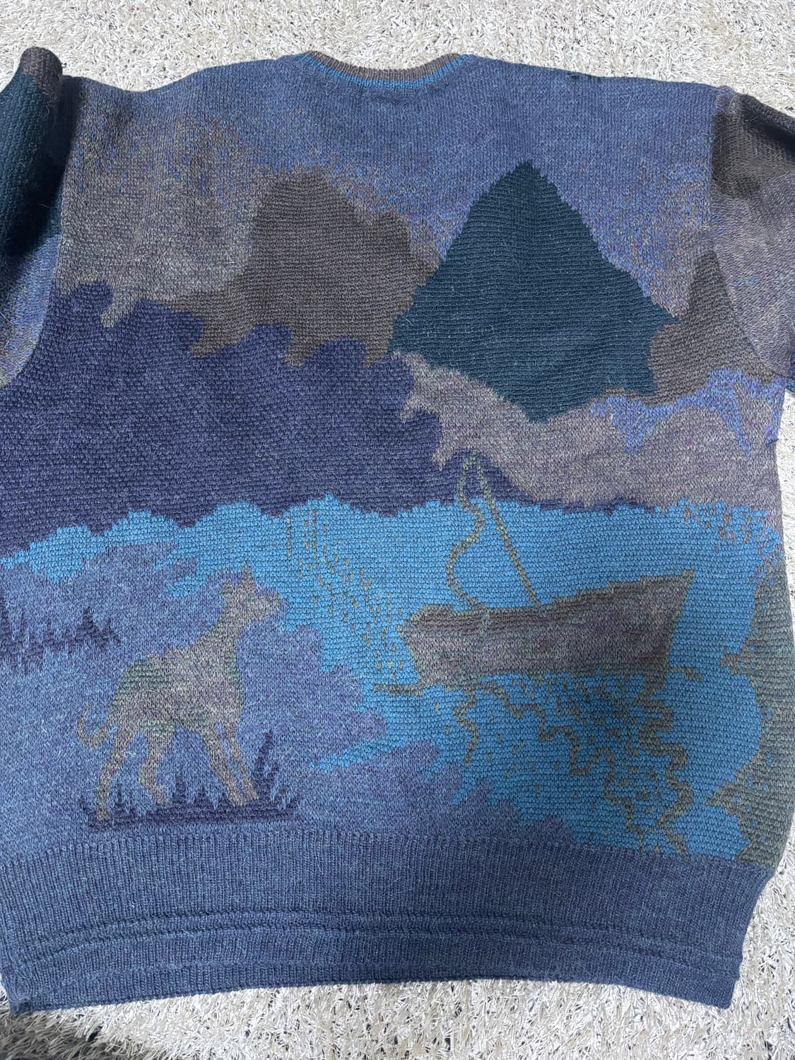 이태리제 ANTONIO FUSCO 니트 사이즈 105 상품이미지5