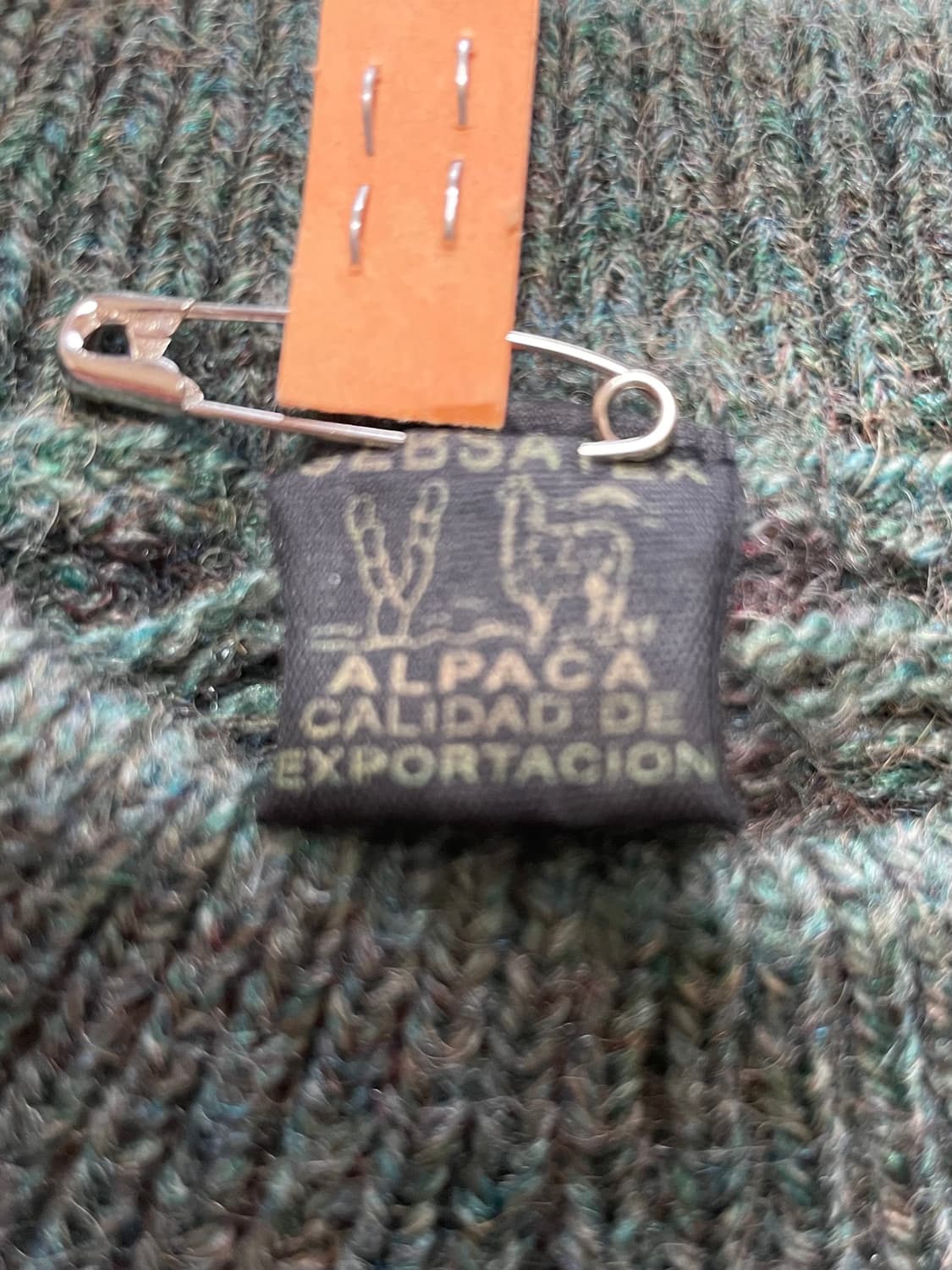 국내 유일 Made 페루 - 알파카 빈티지 패턴 니트 스웨터 상품이미지3