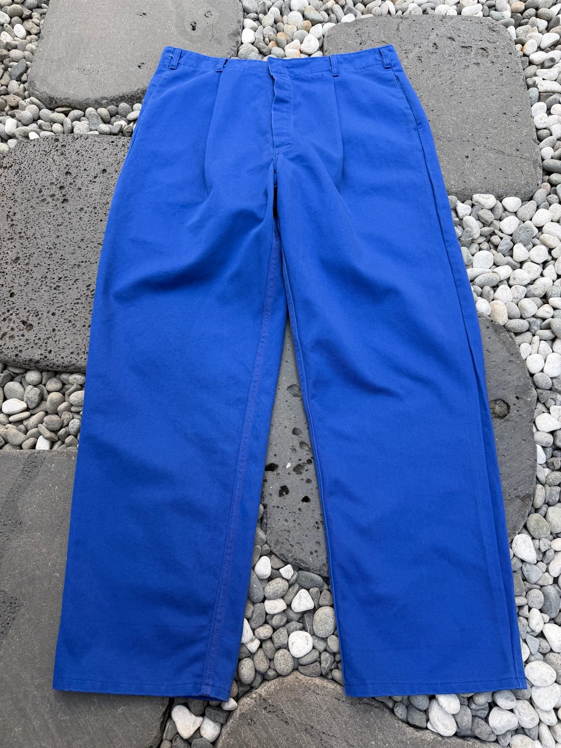 1990s GERMAN FLAME RESISTANT 프렌치워크 와이드팬츠 상품이미지1
