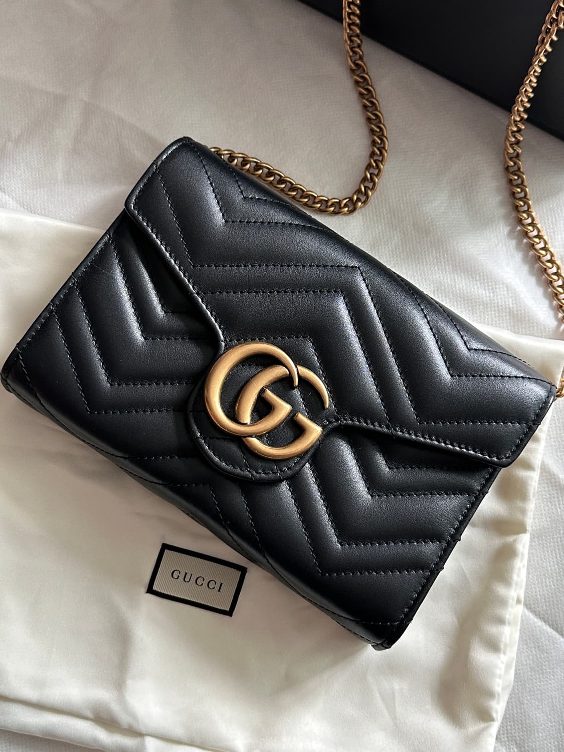 구찌 마몬트 마틀라쎄 미니 체인백 백화점제품 상품이미지1