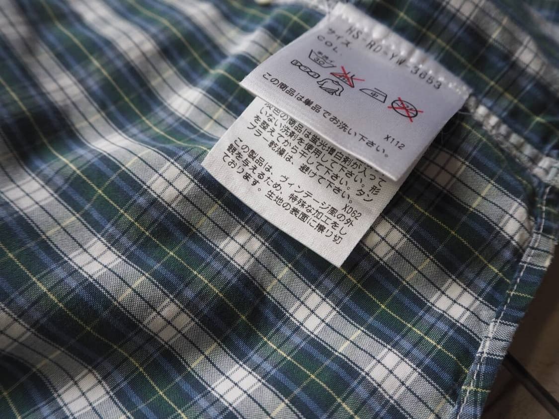 RRL BD 체크 셔츠 L 상품이미지9