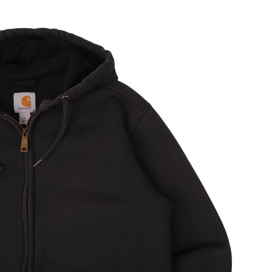 칼하트 블랙 레인디펜더 써멀 후드집업 상품이미지3