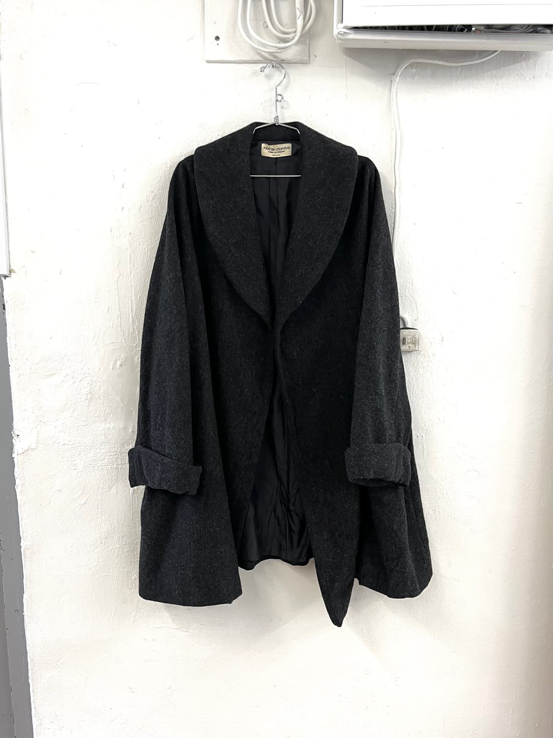 꼼데가르송 88AW 아카이브 아방가르드 울 코트 상품이미지2