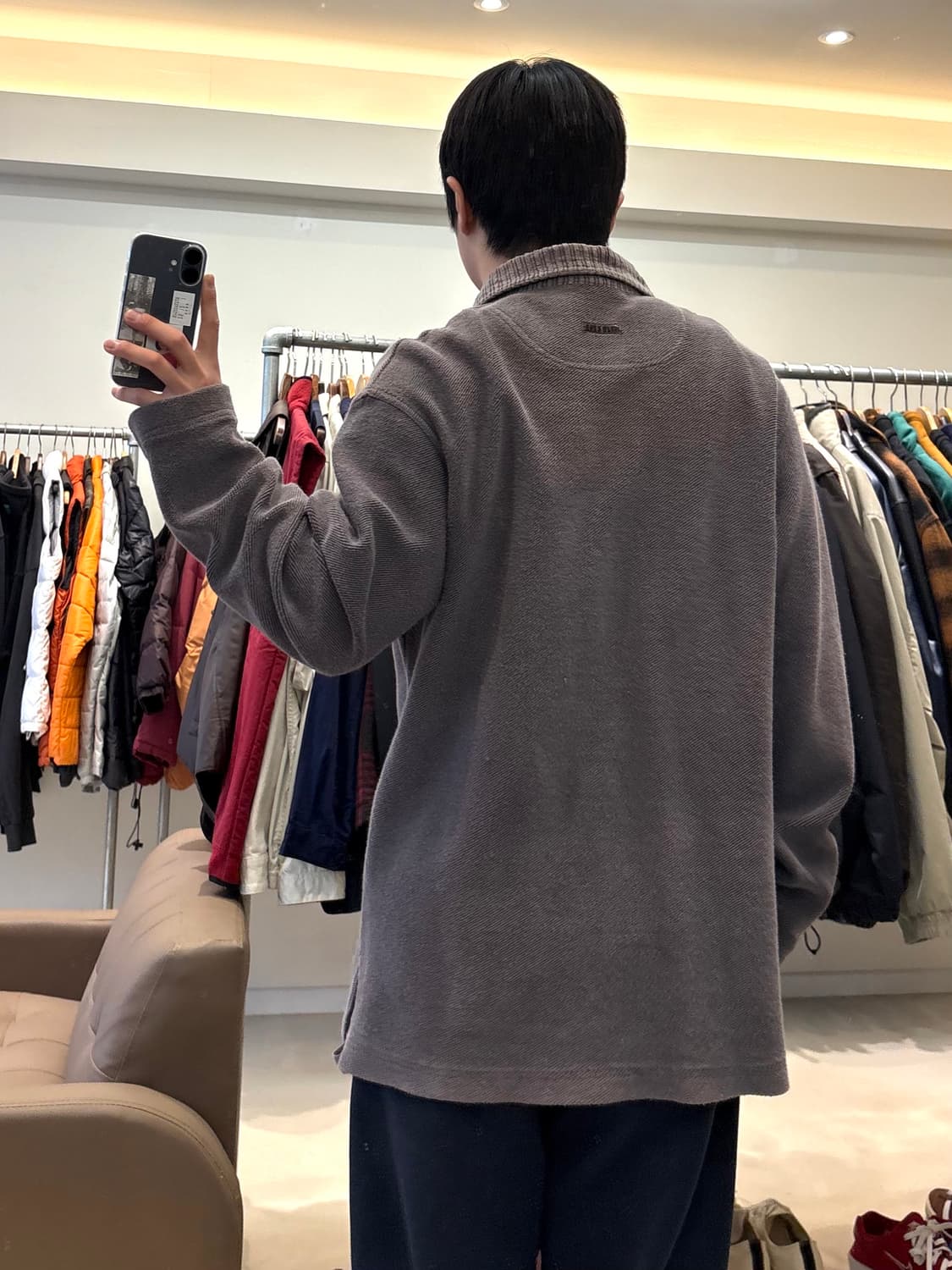 슬립라인 90s 반집업 스웻셔츠 상품이미지6