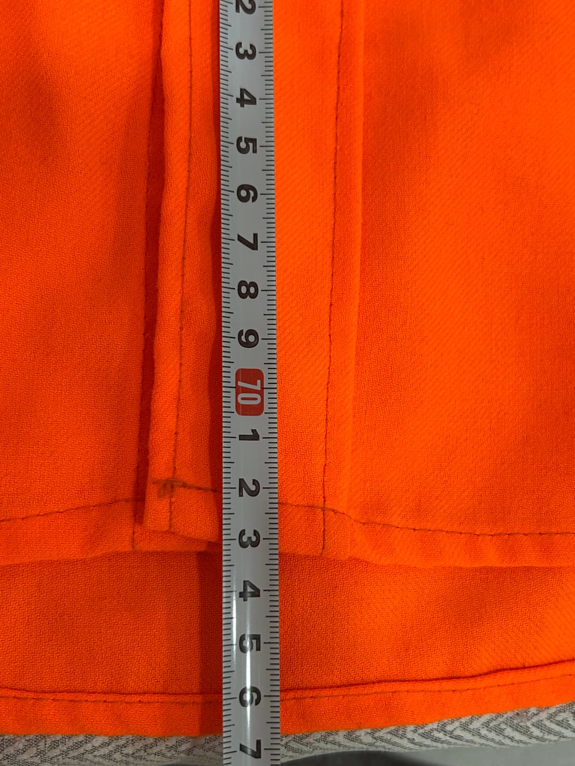 엘엘빈 L.L.Bean 오렌지 플란넬 포켓 셔츠 남성 ML 상품이미지9