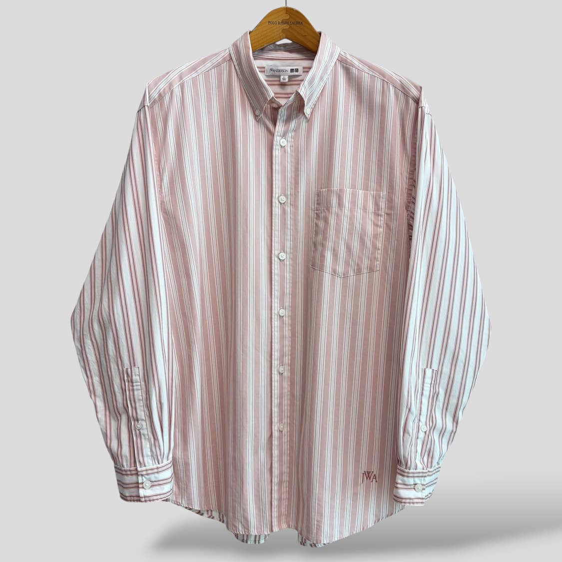 (L)유니클로 JW앤더슨 오버사이즈 스트라이프 셔츠 상품이미지1