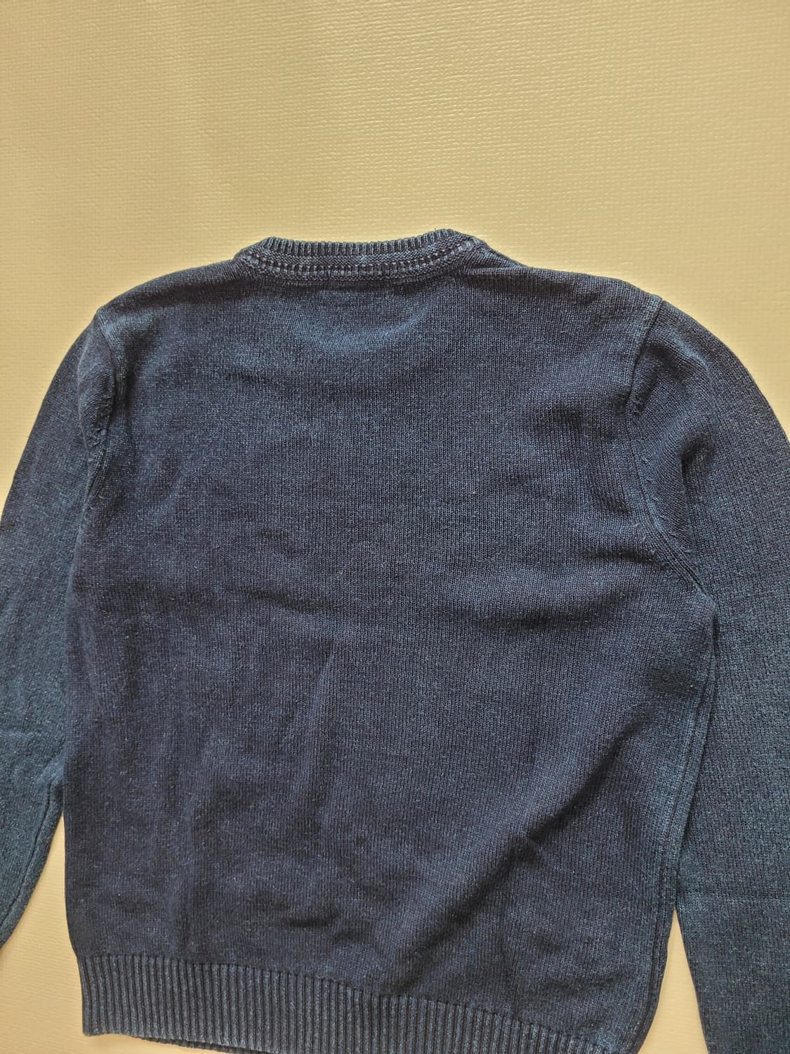 스파오 SPAO 남자 워싱 니트 105 인디고 상품이미지10