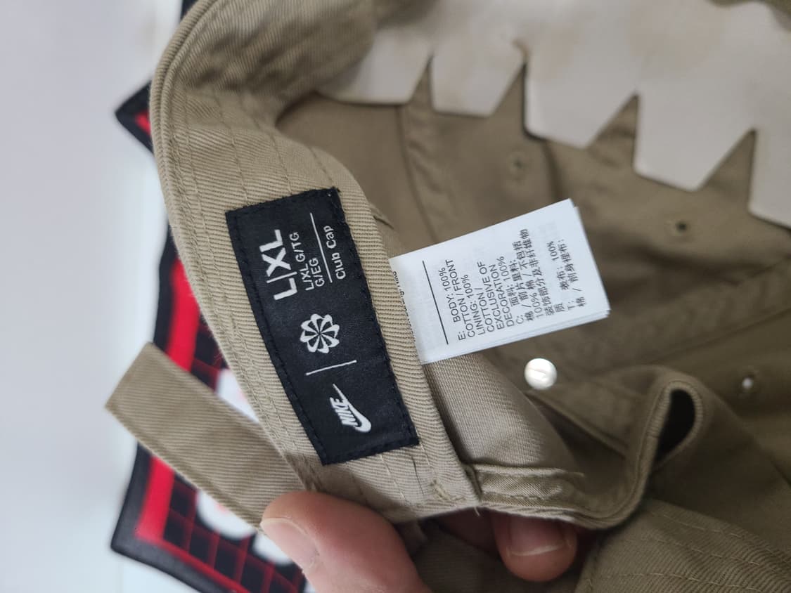 (L XL) (대두) 나이키 베이지 모자 상품이미지7