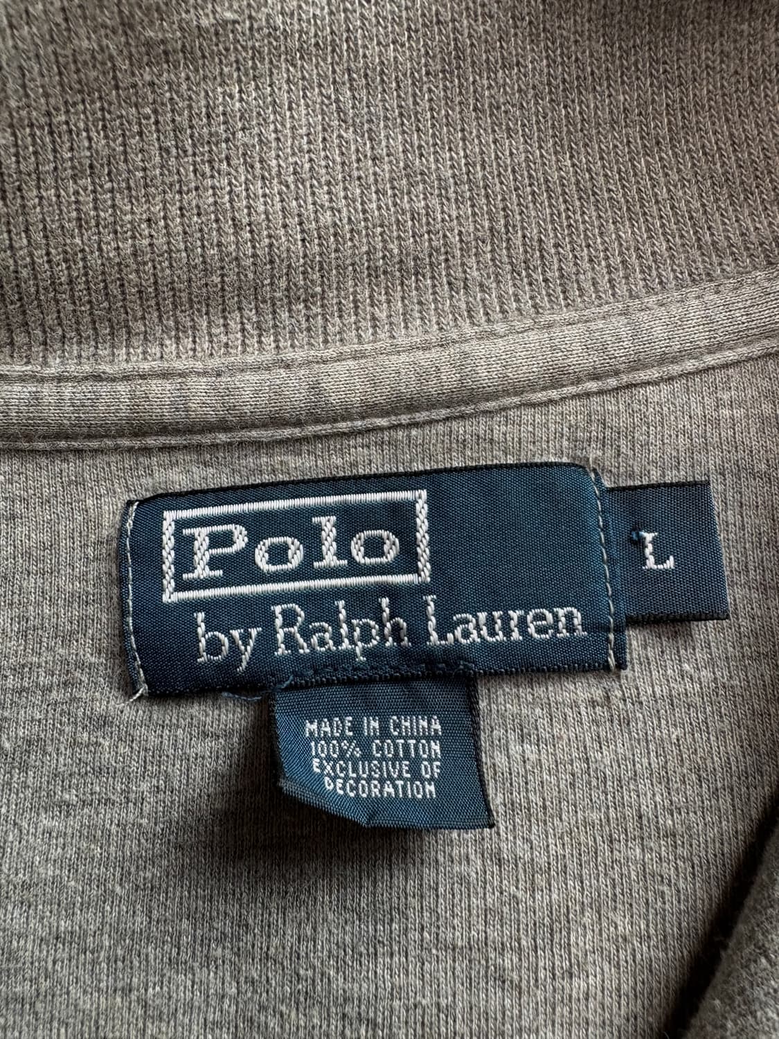 폴로 랄프로렌 포니로고 코튼 반집업 니트 4021 상품이미지4