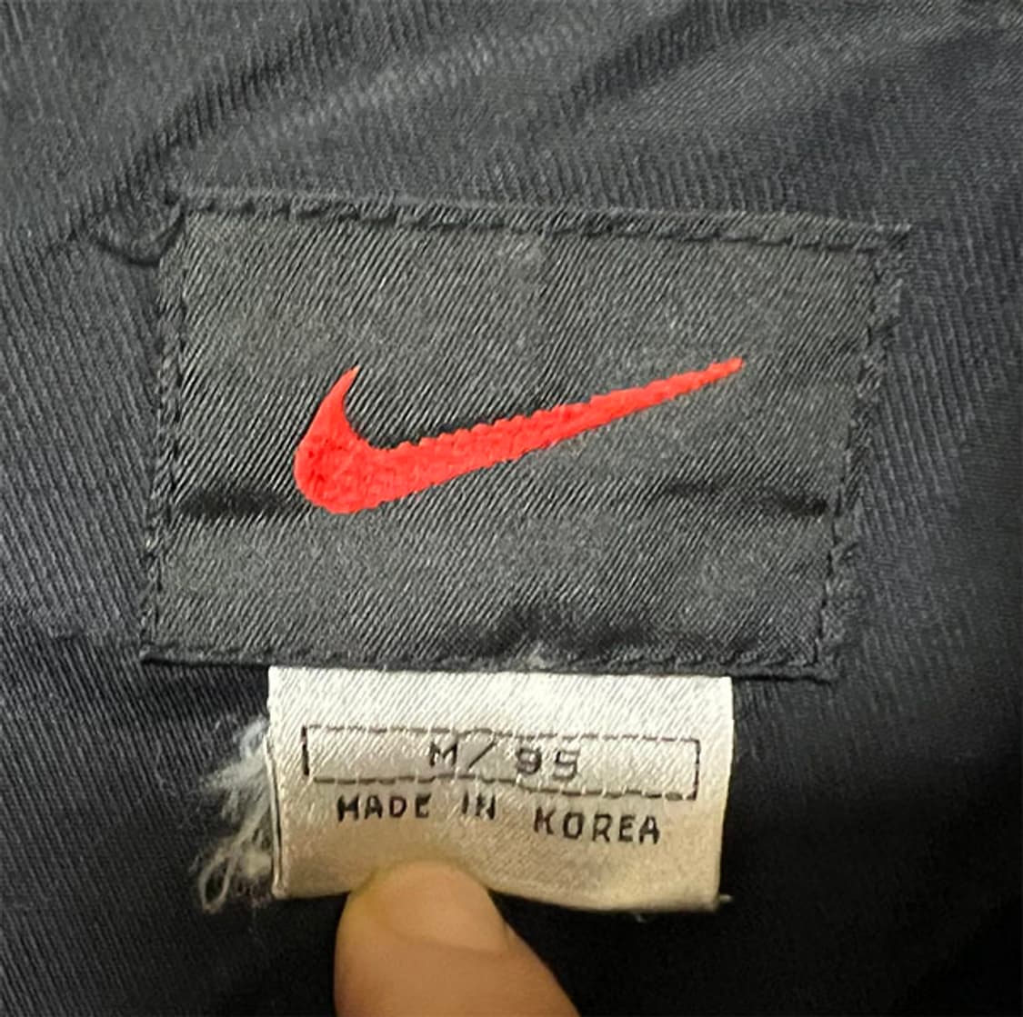 NIKE 나이키 남자 아노락 춘추 올드스쿨룩 오버핏 L 100 상품이미지4