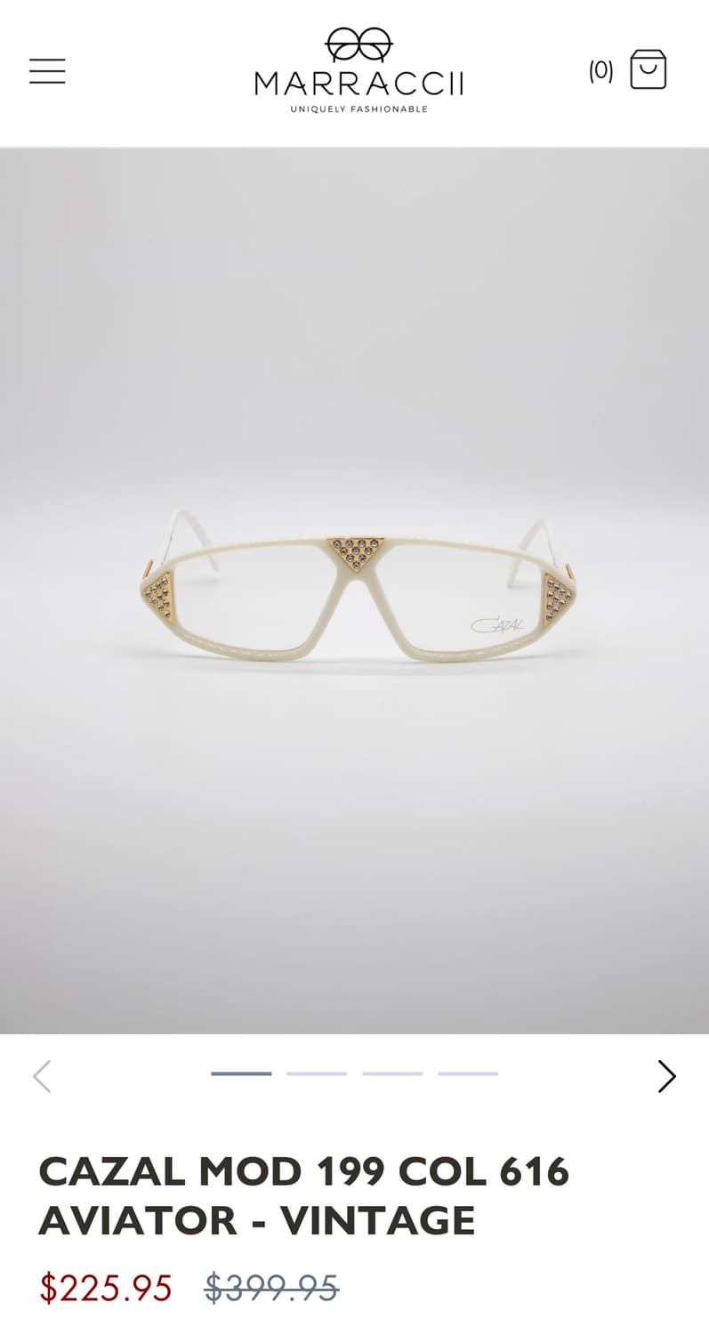 카잘 CAZAL 199 COL 616 빈티지 안경 상품이미지9