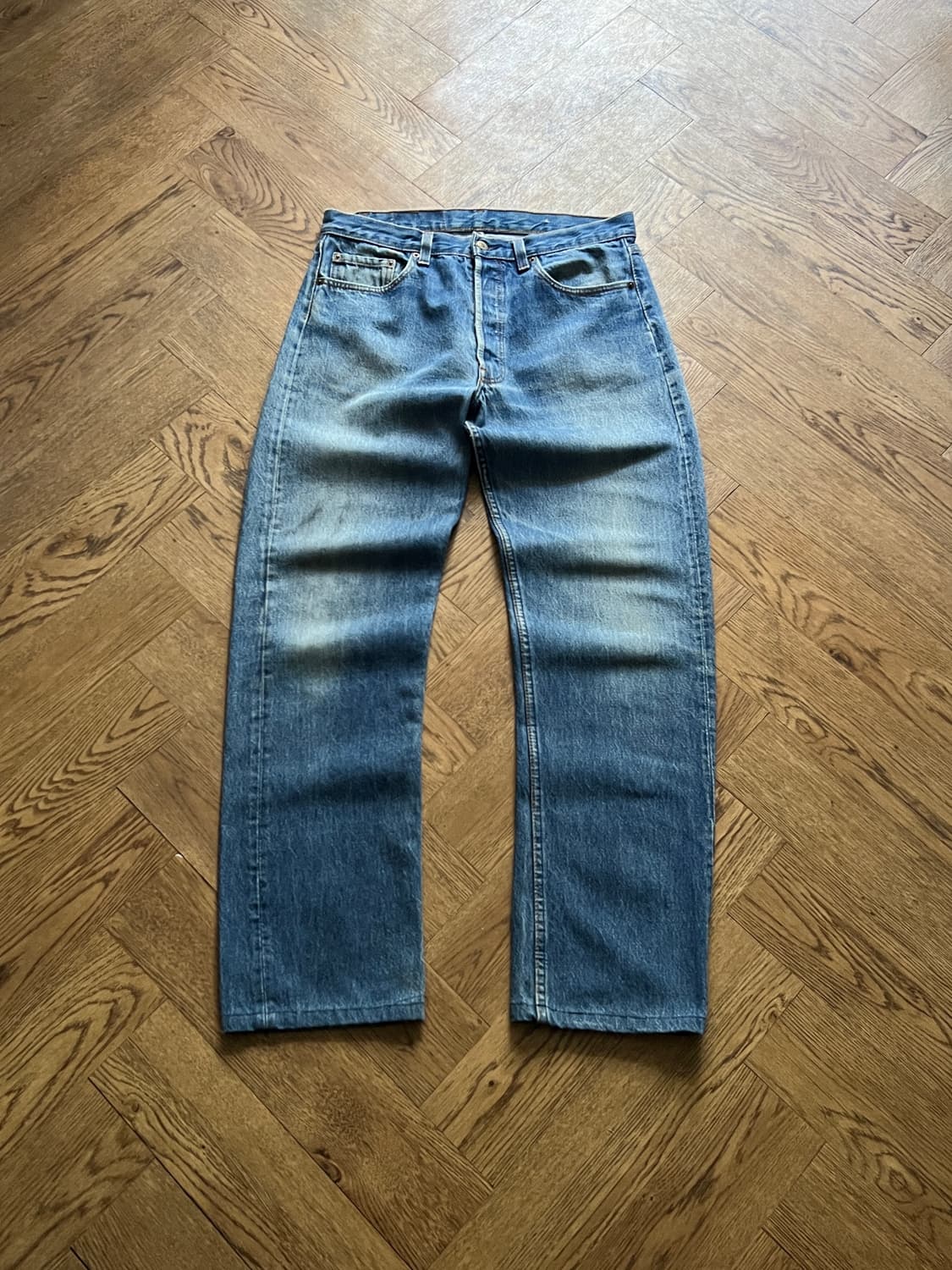 [34]80's 리바이스 501 Made in USA 데님 팬츠 S45 상품이미지1