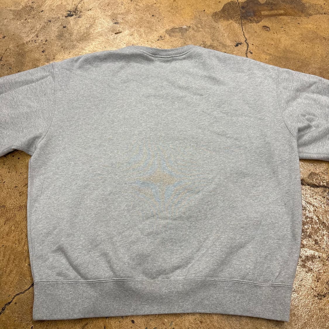 [정품/XL,105] 나이키 스우시 맨투맨 그레이 b15 상품이미지4