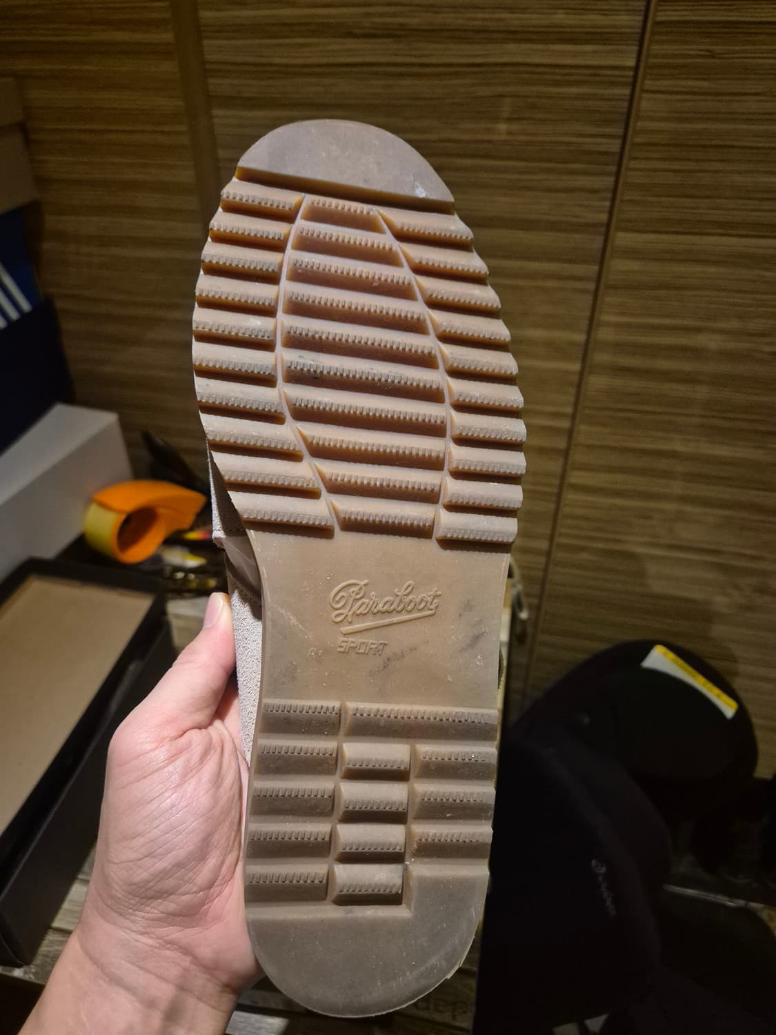 파라부트 스웨이드 뮬 슬리퍼 아테네 42(270) 상품이미지4