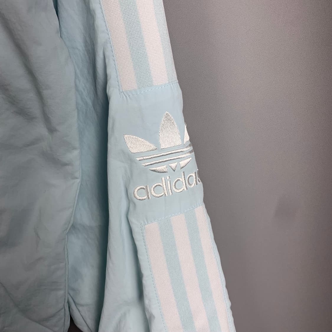 아디다스 락업 사이드라인 스카이블루 바람막이 자켓 상품이미지5