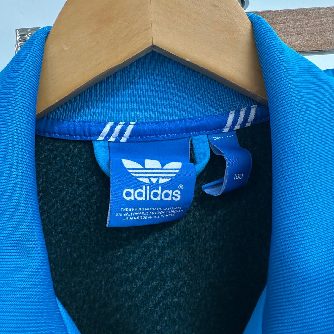 아디다스 블루 져지 트랙탑 셋업 상품이미지4