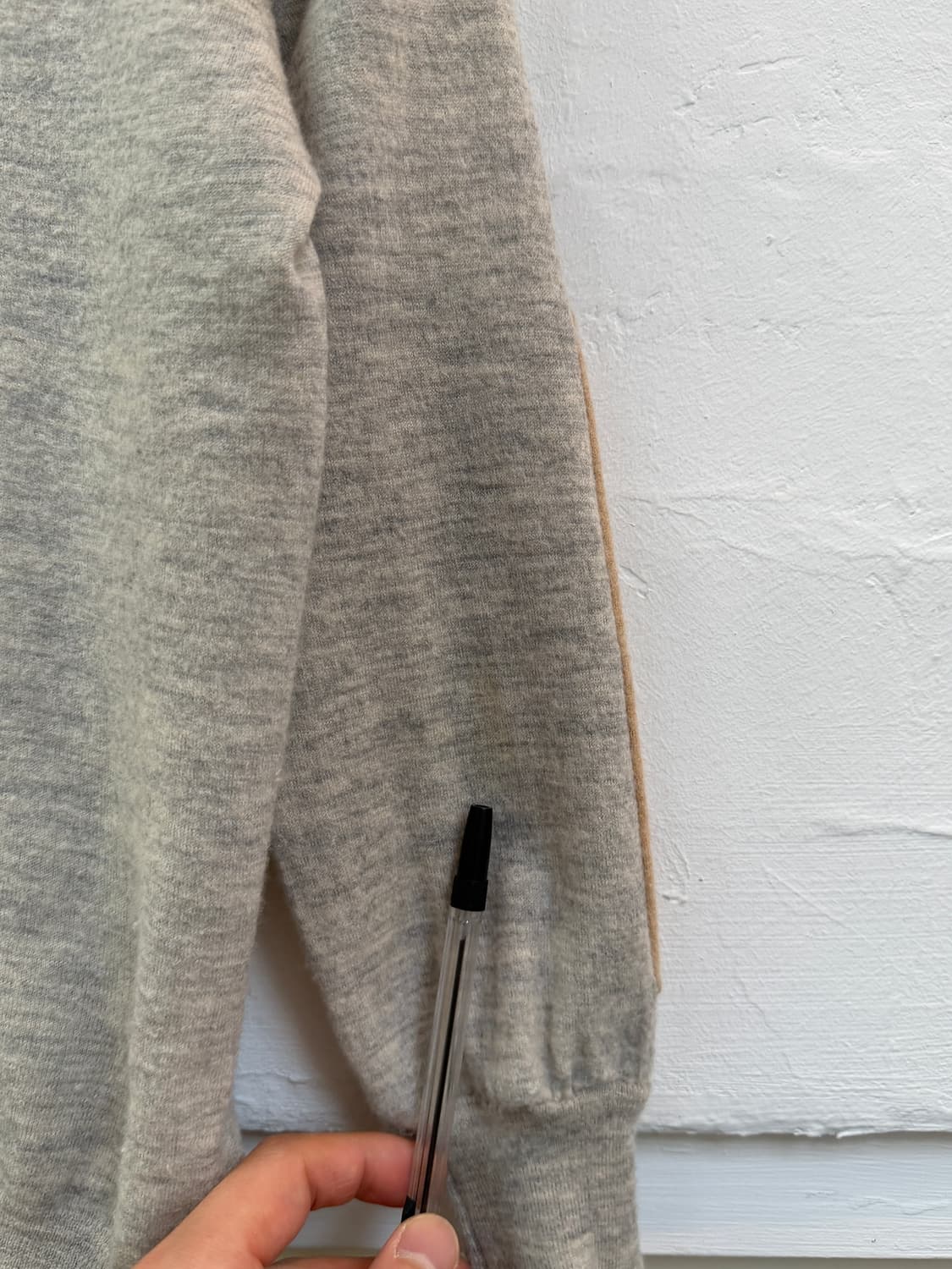 Joseph 캐시미어 엘보패치 니트 M 상품이미지7