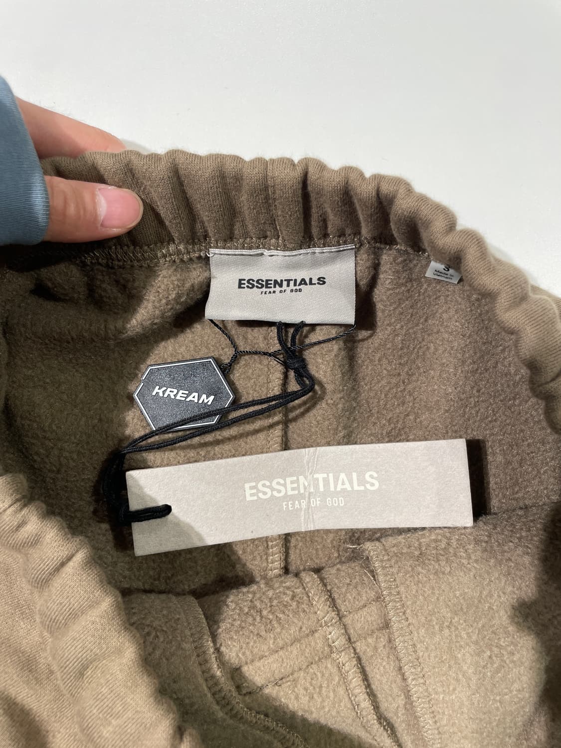 에센셜 20F/W 브라운 스웻 팬츠 상품이미지7