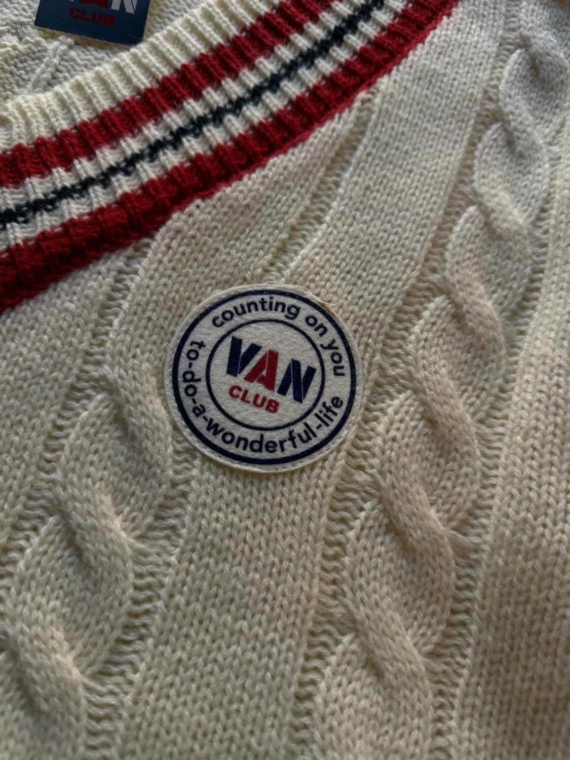 VAN 반자켓 크리켓 니트 100~103 상품이미지7