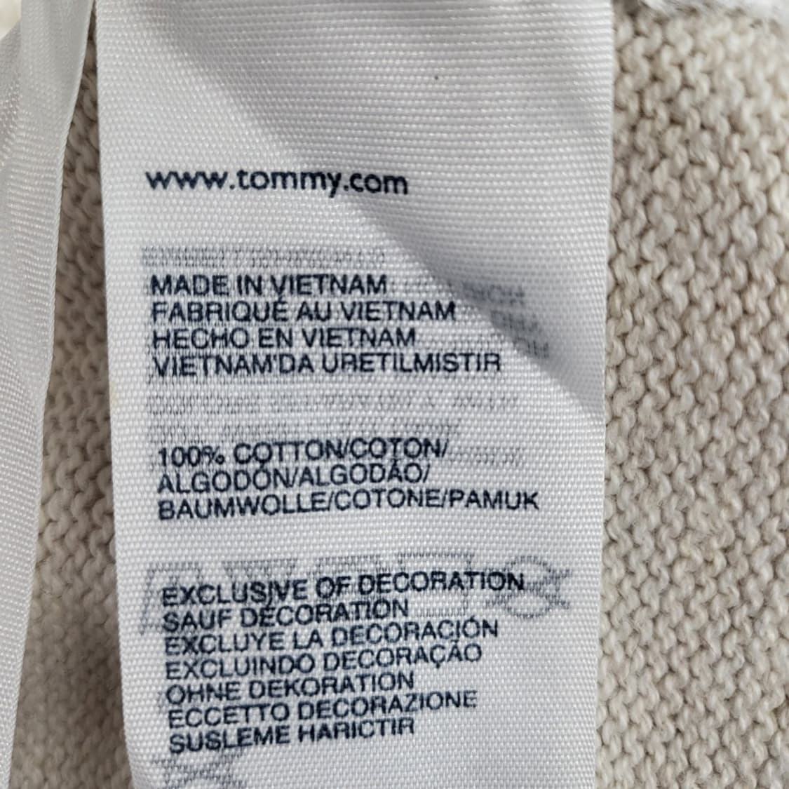 타미힐피거 비즈 니트 상품이미지5