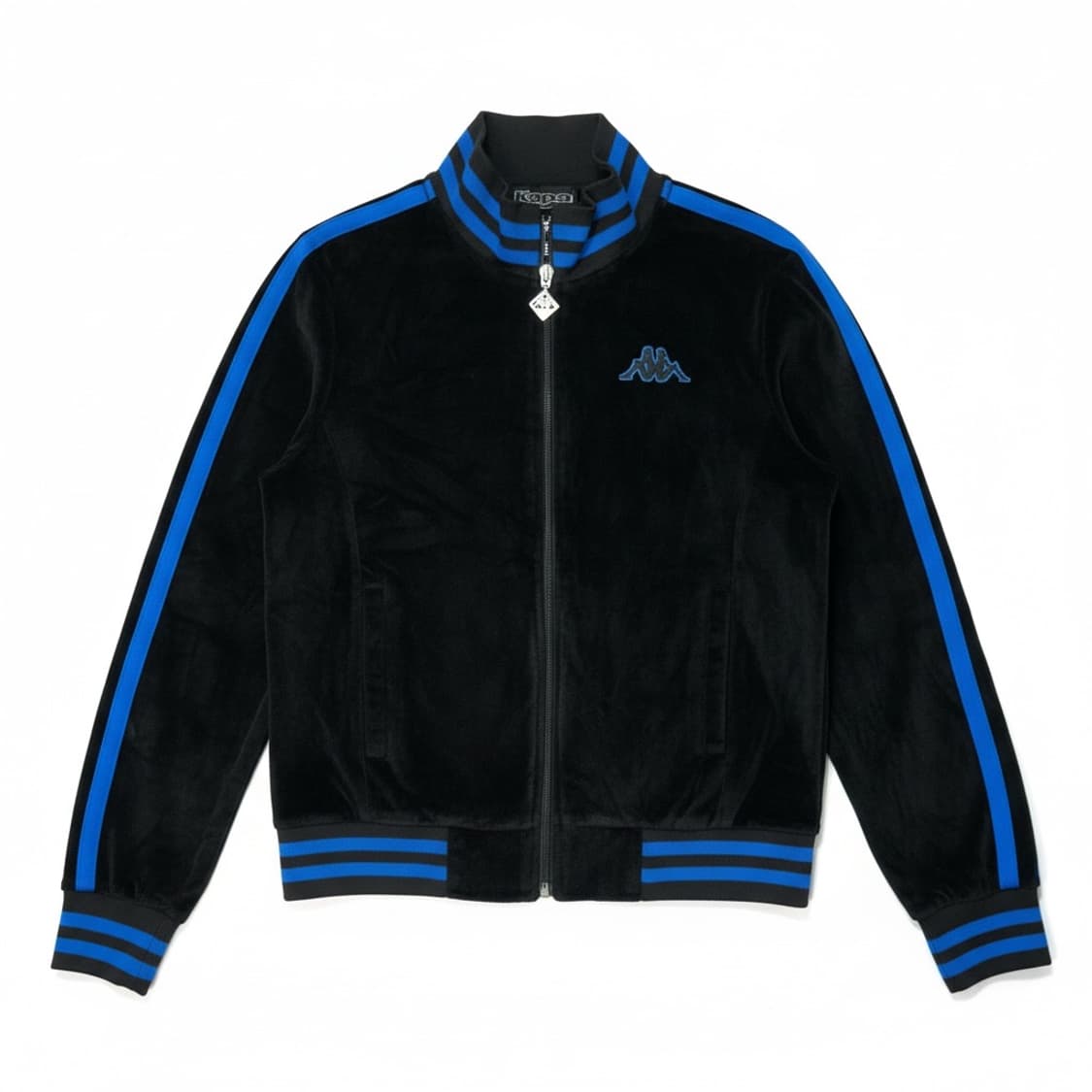 Kappa 카파 블랙 벨벳 트랙집업 S (Y2K) 상품이미지2