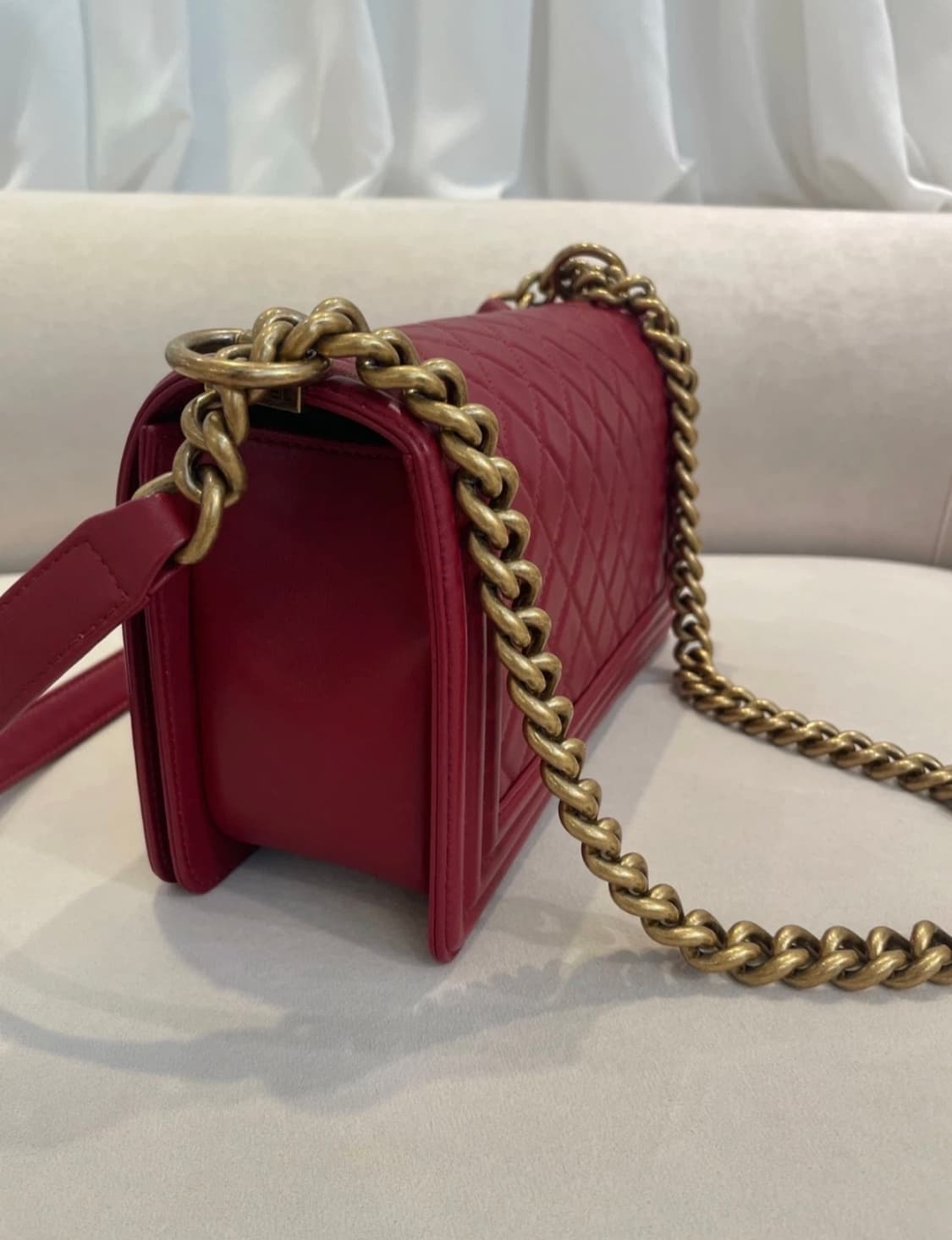 샤넬 보이백 미듐 상품이미지9