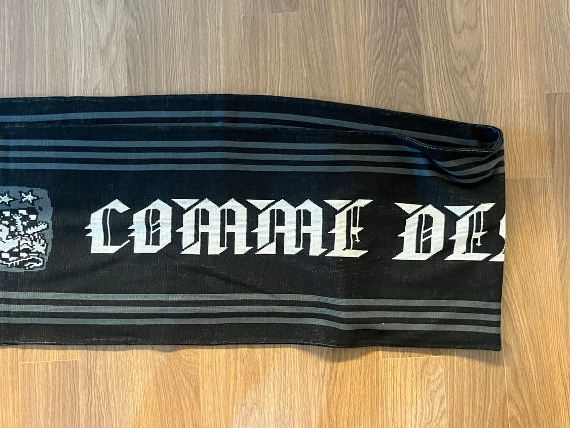 꼼데가르송 블랙마켓 머플러 블랙 F 상품이미지4